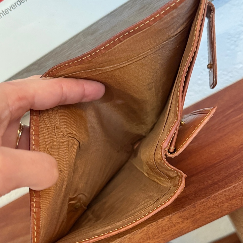 Alviero Martini Tan Leather Map Wallet - Make Me An Offer!!! - Picture 8 of 8